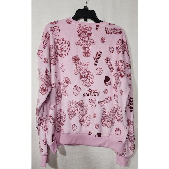 Strawberry shortcake fleece sweatshirt women's size XL - Picture 5 of 6